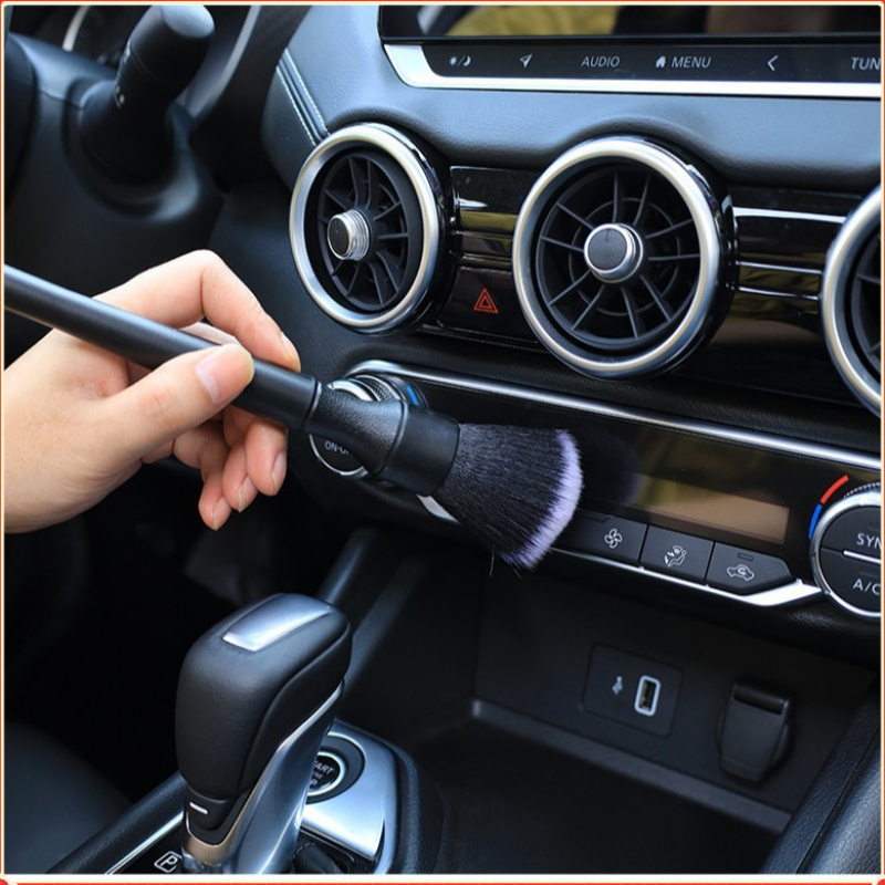 Seat Cleaner Fabric - Sikat Detailing Mobil Bulu Halus Premium,