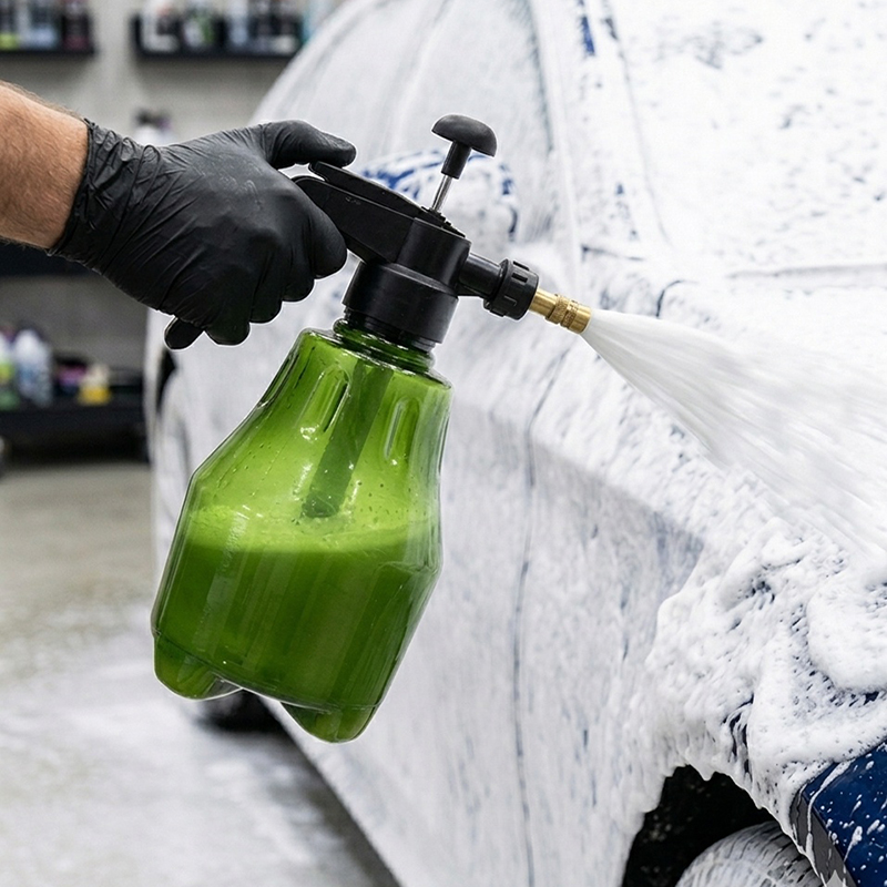 Foam Cannon Car Wash - Botol Semprot Cuci Mobil 1.5L, Kaleng