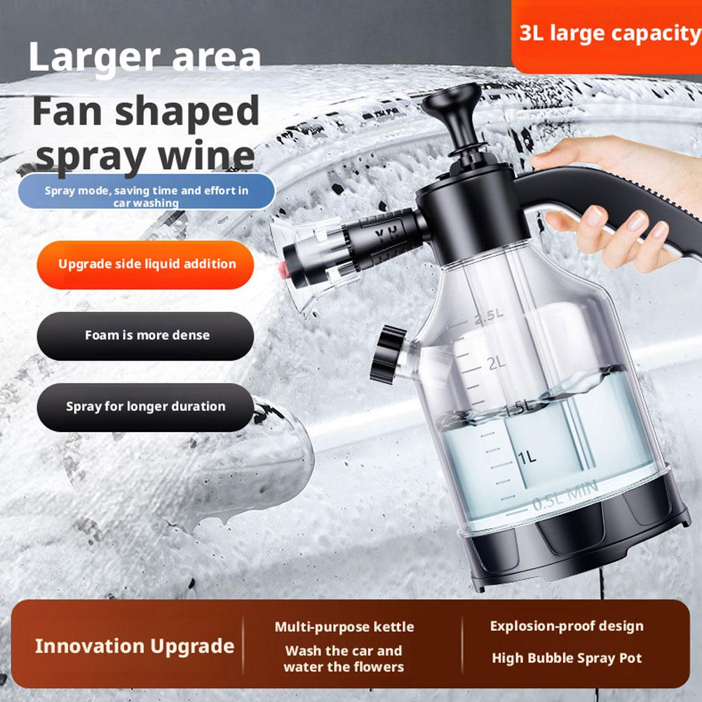 Foam Cannon Car Wash - Semprotan Busa Pompa Tangan 3L Dengan