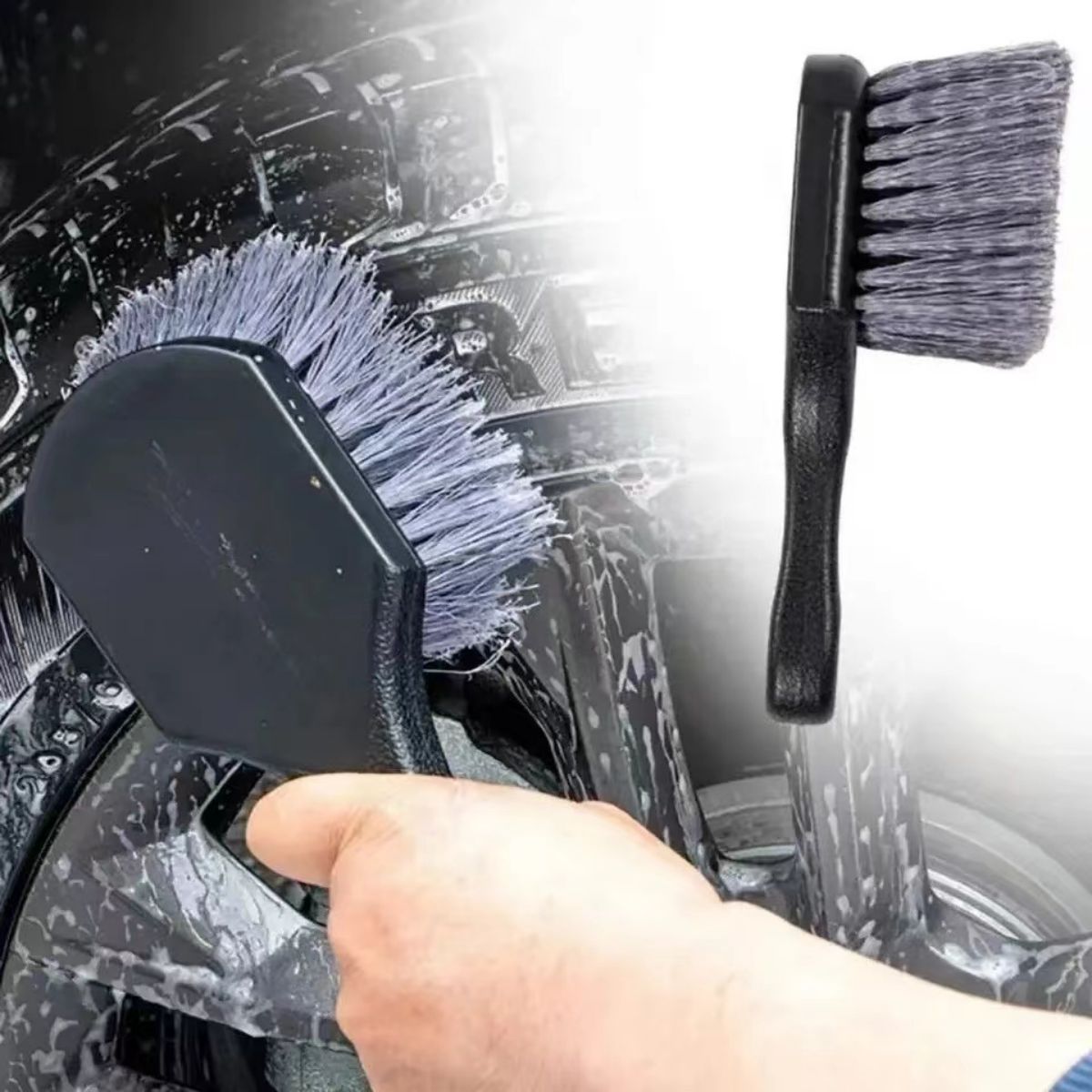 Detailing Brush Set - Sikat pembersih roda mobil, sikat Detail