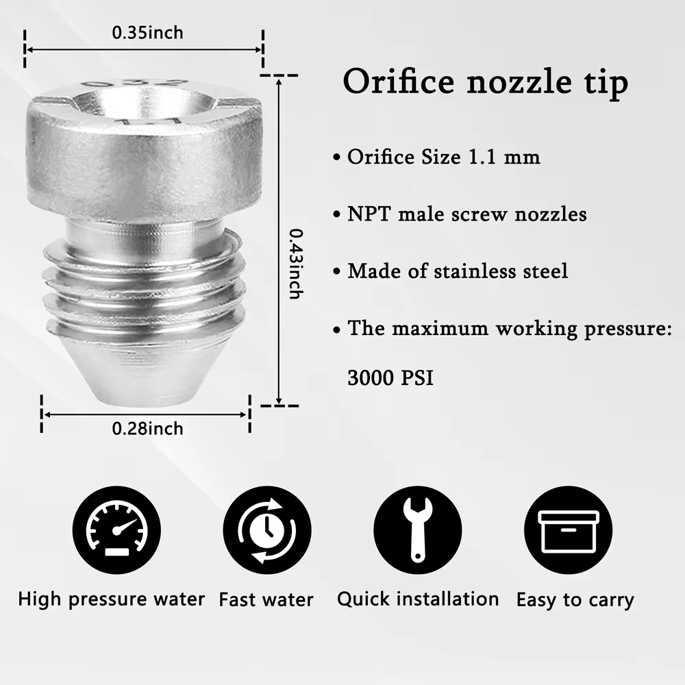 Nosel Orifice Precision Foam C - Foam Cannon Car Wash ulasan dan harga
