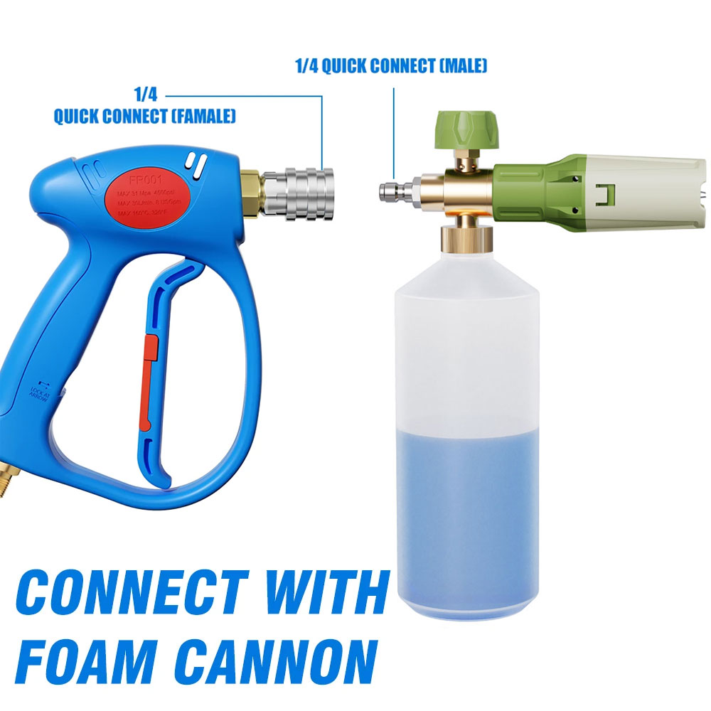 Pistol Busa Aluminium Lance Bu - Foam Cannon Car Wash ulasan dan harga