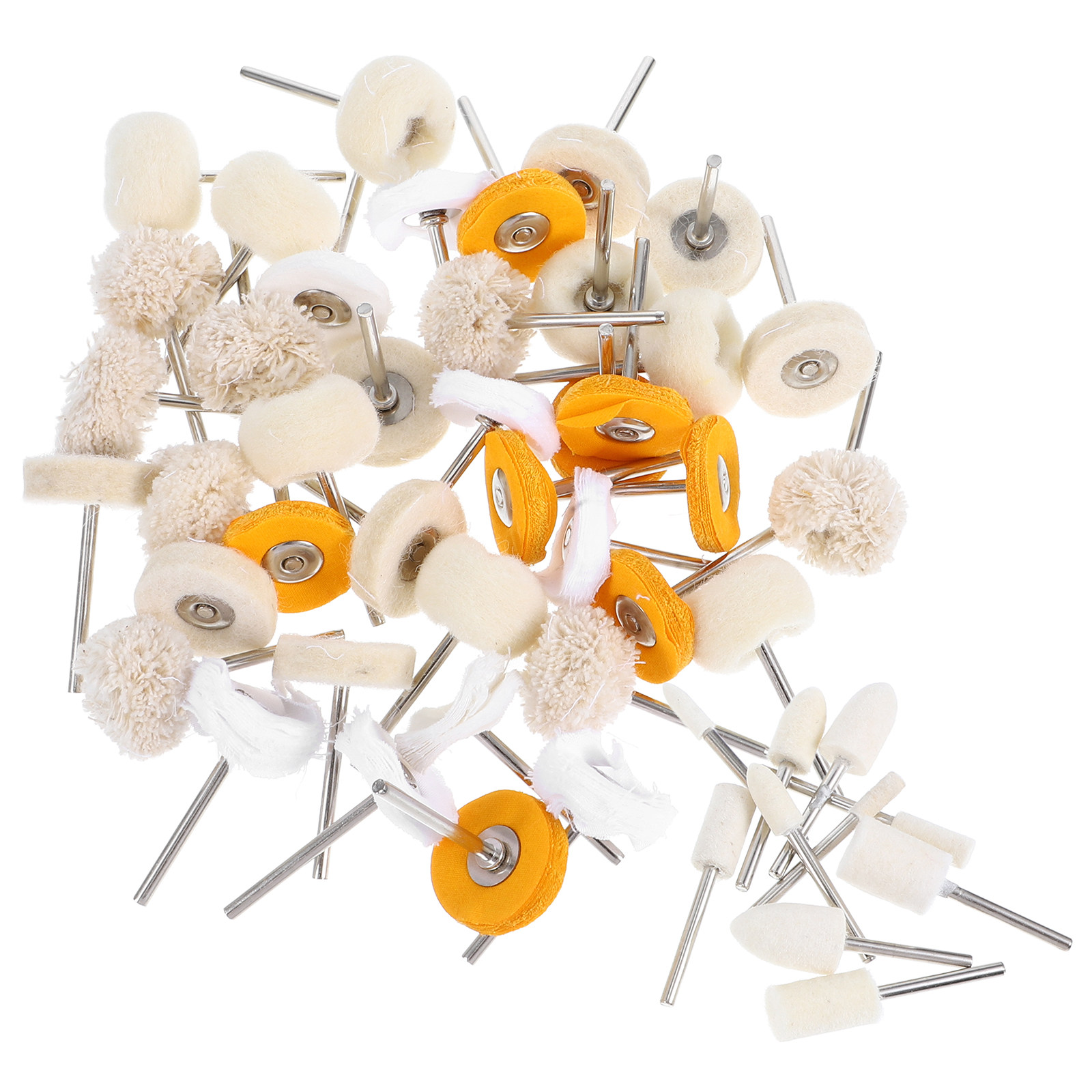 50 Buah Roda Poles Mini untuk  - Polish Pad Set Buffer ulasan dan harga