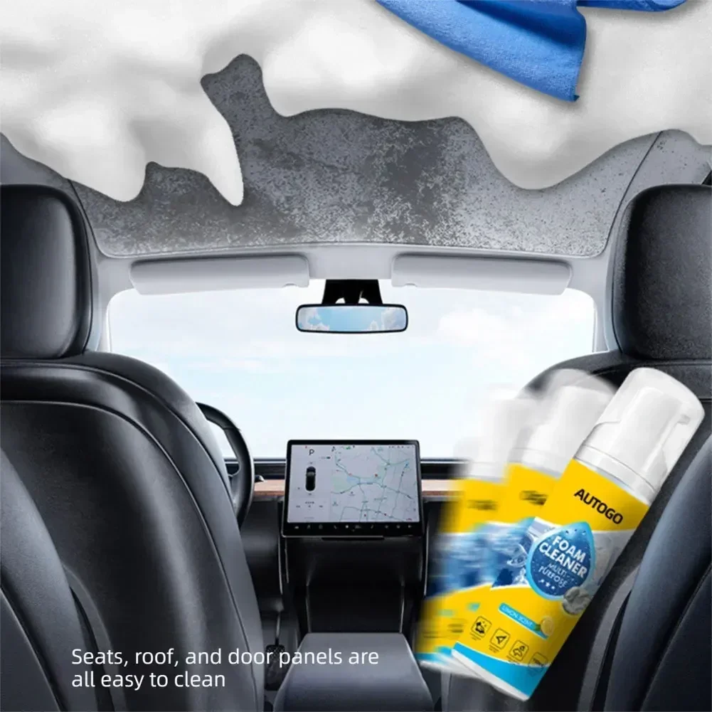 Pembersih Busa Serbaguna 150ml - Leather Cleaner Interior ulasan dan harga