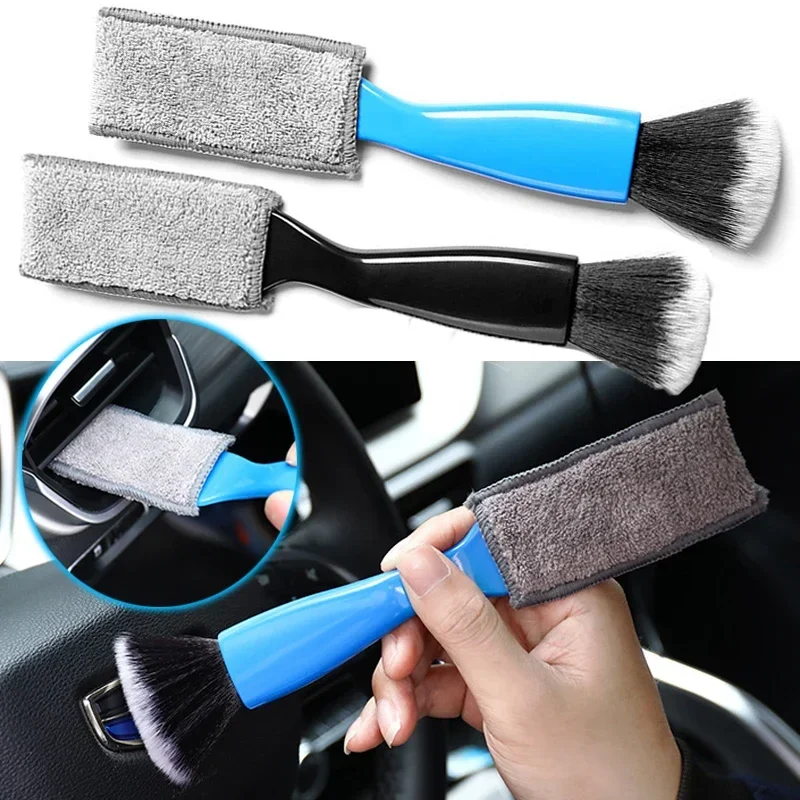 Dua sisi pendingin udara Mobil - Car Cleaning Brush ulasan dan harga
