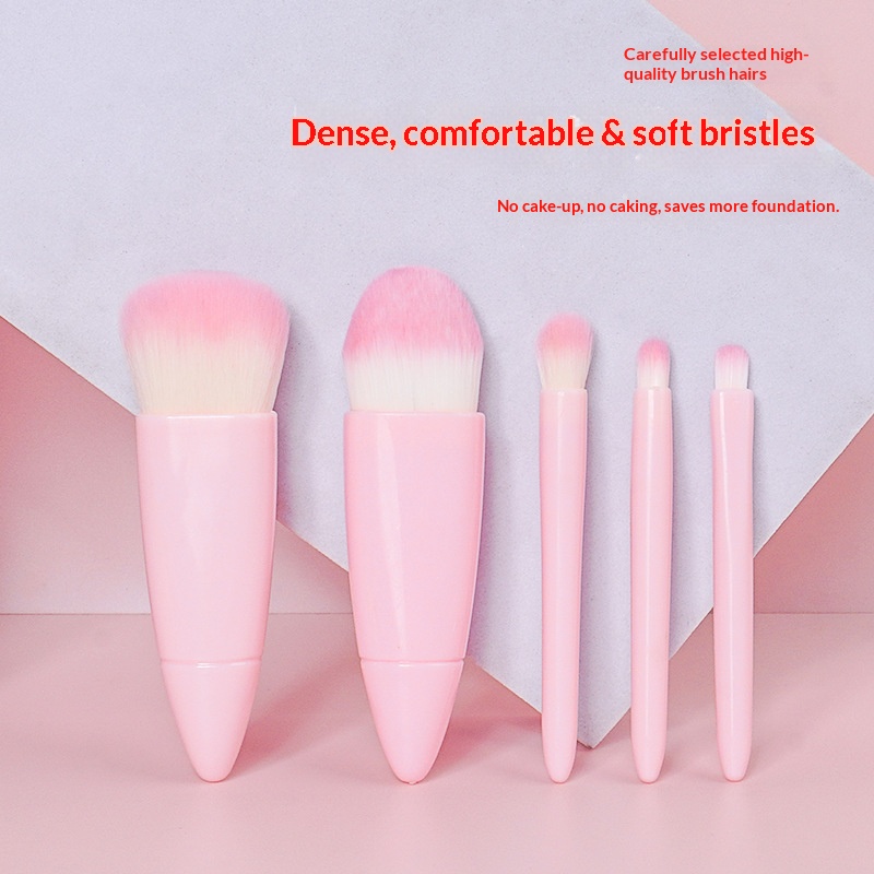 5pcs Set Kuas Makeup Mini untu - Detailing Brush Set ulasan dan harga