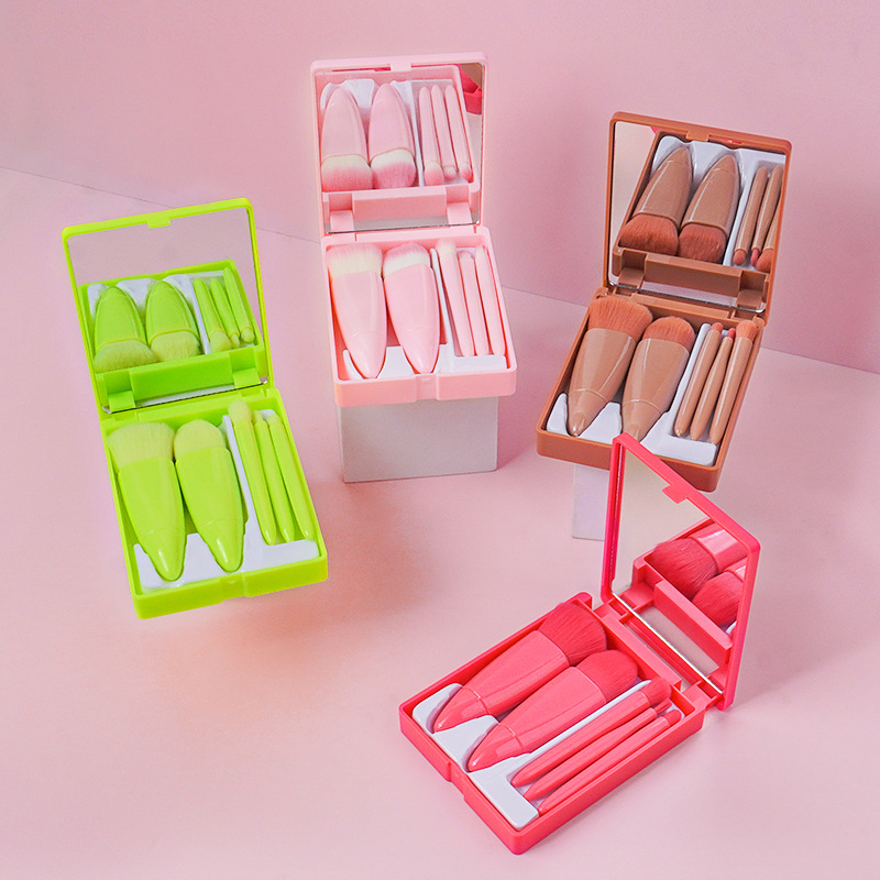 5pcs Set Kuas Makeup Mini untu - Detailing Brush Set ulasan dan harga