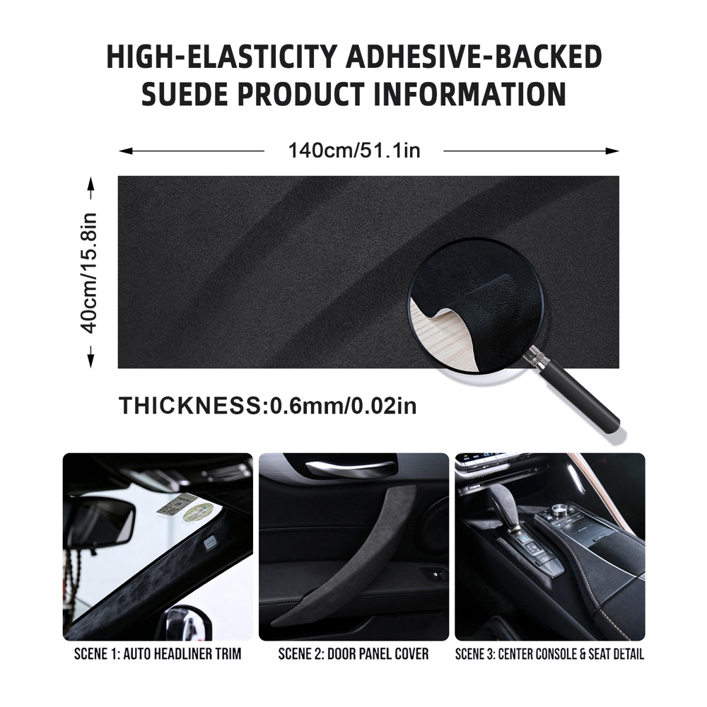 Kain Suede Perekat Elastis Tin - Leather Cleaner Interior ulasan dan harga